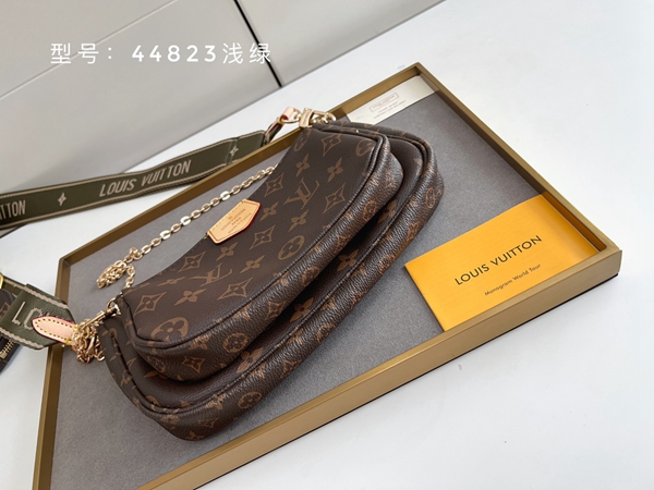 ルイヴィトンバッグ素材ディテール